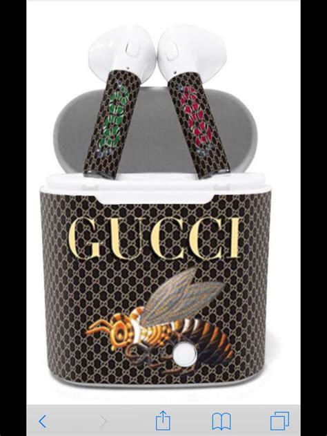 airpods sticker gucci|airpods custom gucci.